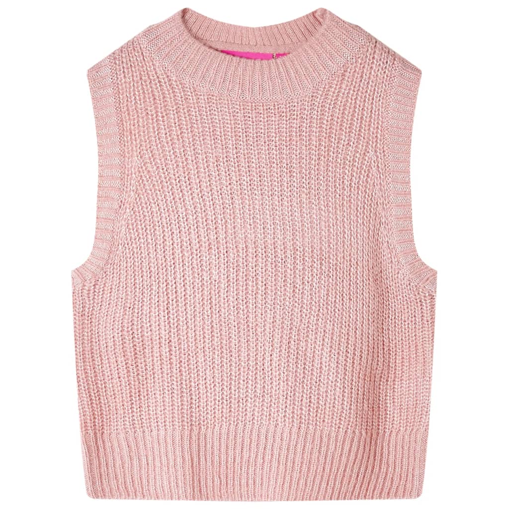 Kinderspencer gebreid 128 lichtroze is nu te koop bij PeponiXL, paradijselijk wonen!