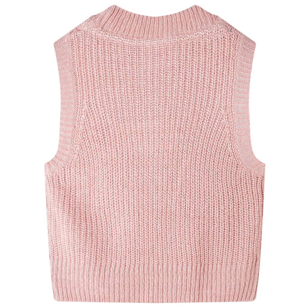Kinderspencer gebreid 128 lichtroze is nu te koop bij PeponiXL, paradijselijk wonen!