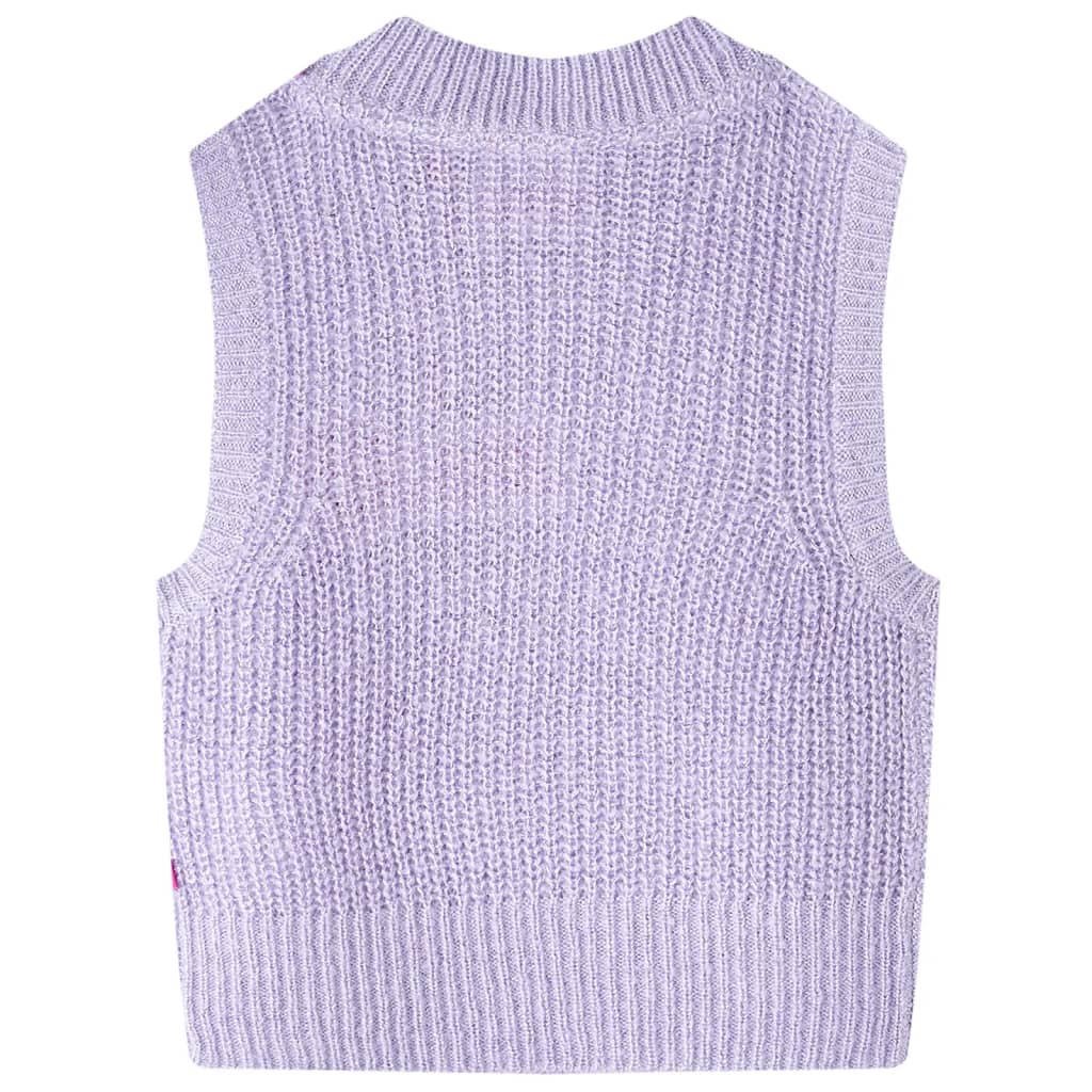 Kinderspencer gebreid 92 lichtlila is nu te koop bij PeponiXL, paradijselijk wonen!