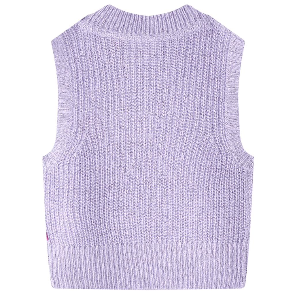 Kinderspencer gebreid 116 lichtlila is nu te koop bij PeponiXL, paradijselijk wonen!