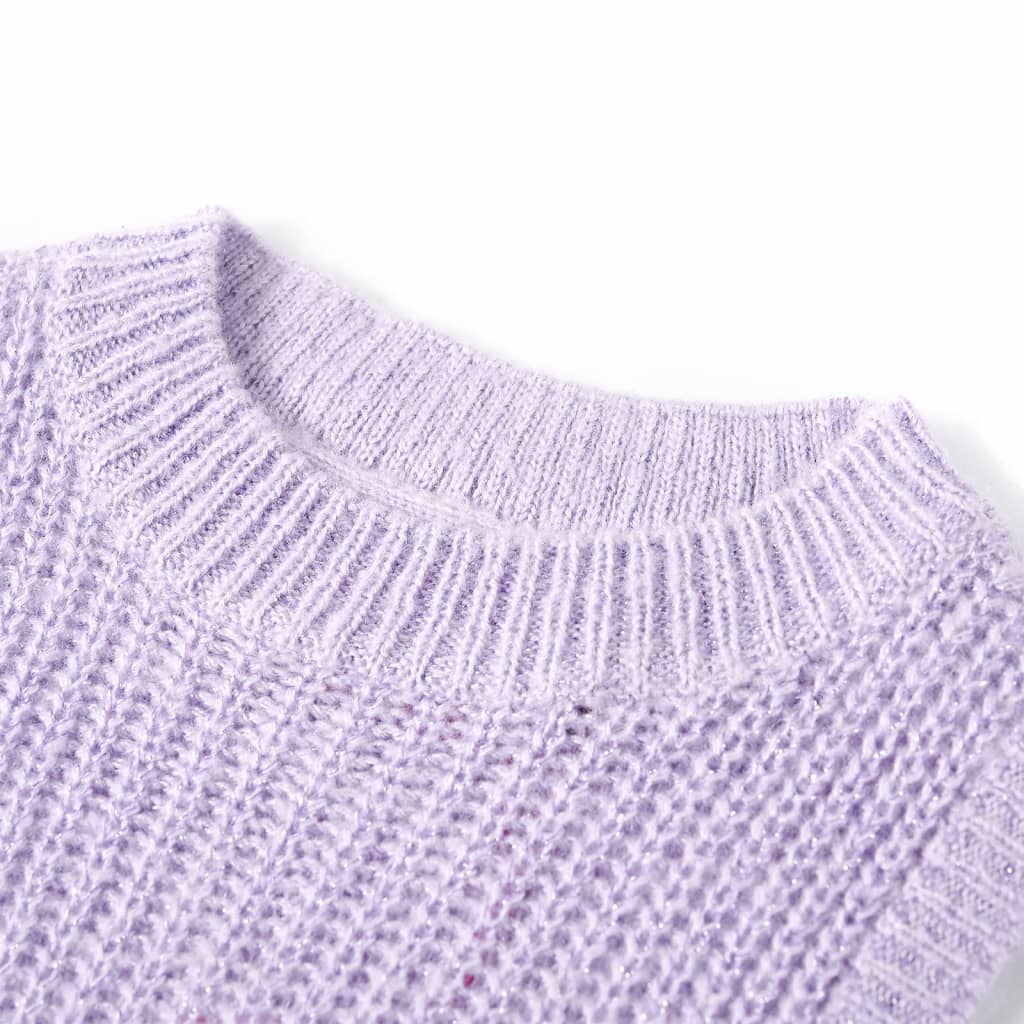 Kinderspencer gebreid 116 lichtlila is nu te koop bij PeponiXL, paradijselijk wonen!
