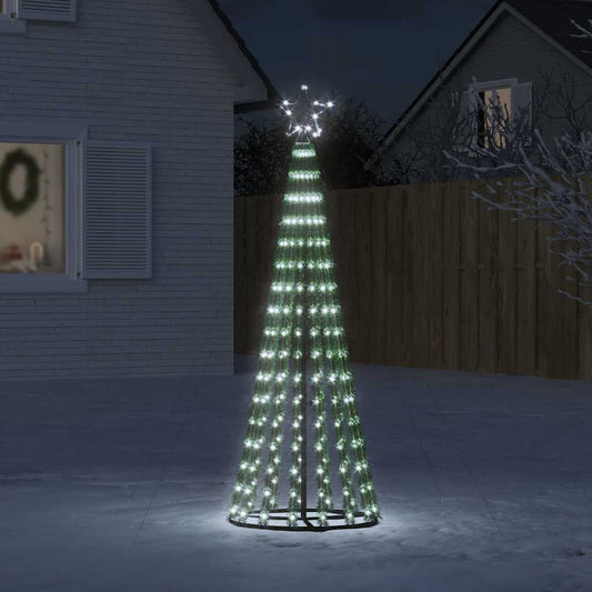 LED-kerstboom 275 LEDs koud wit 180 cm is nu te koop bij PeponiXL, paradijselijk wonen!