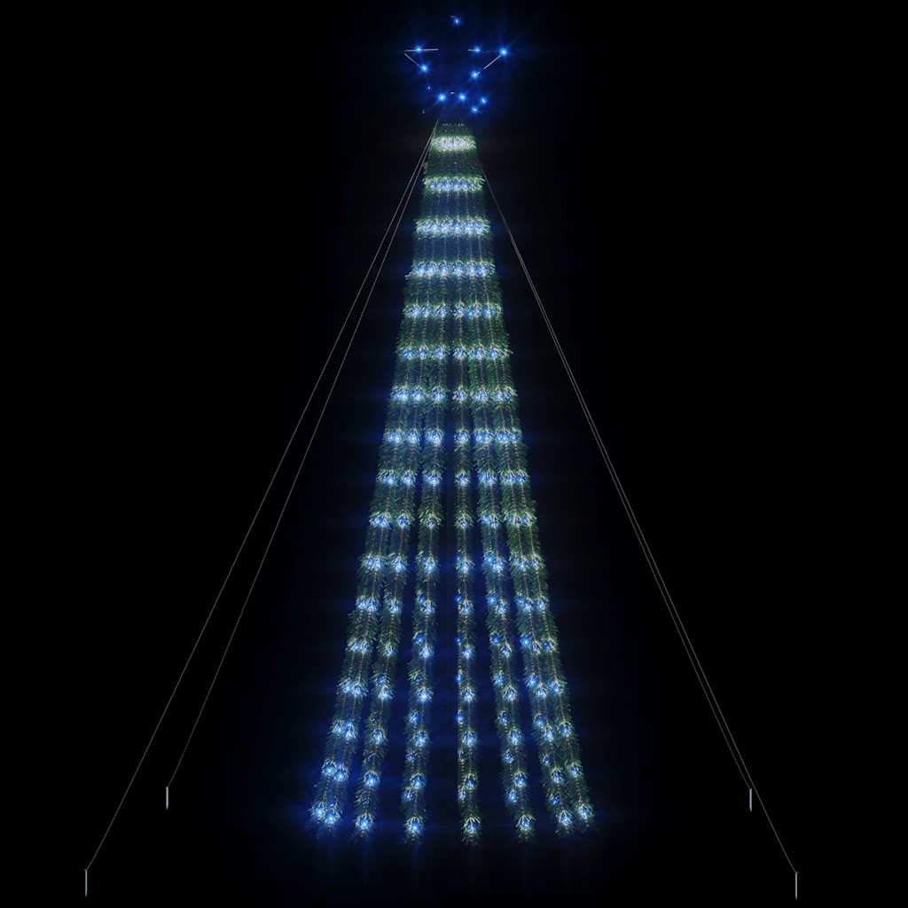 LED-kerstboom 275 LEDs 180 cm blauw is nu te koop bij PeponiXL, paradijselijk wonen!