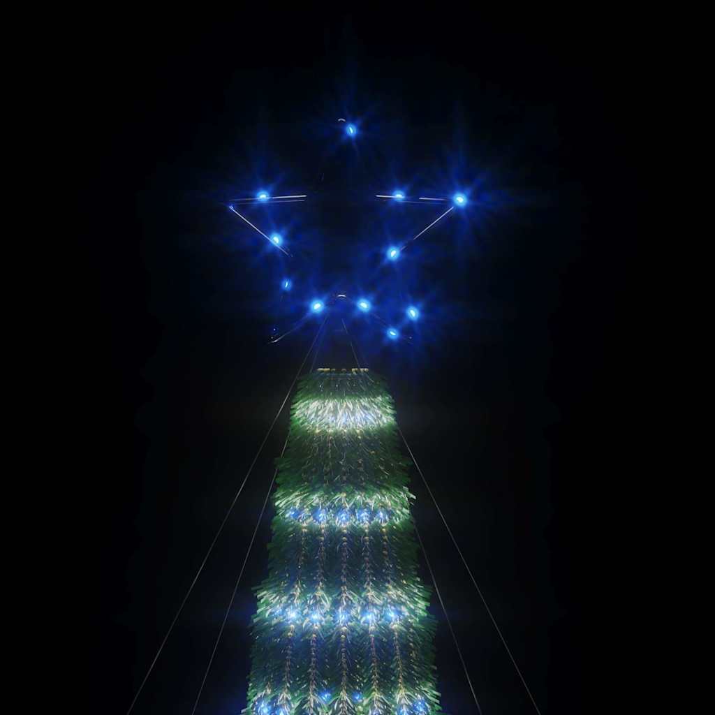 LED-kerstboom 275 LEDs 180 cm blauw is nu te koop bij PeponiXL, paradijselijk wonen!
