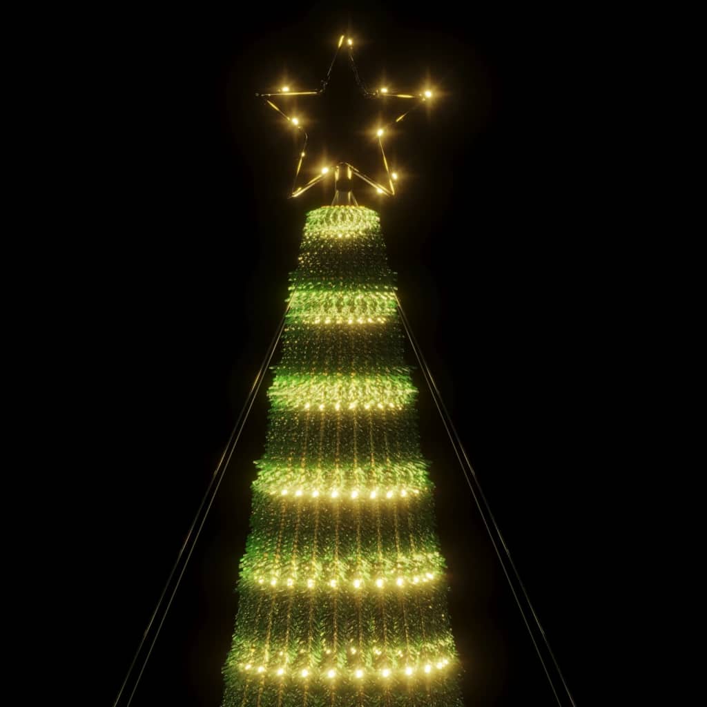 LED-kerstboom 688 LEDs warm wit 300 cm is nu te koop bij PeponiXL, paradijselijk wonen!