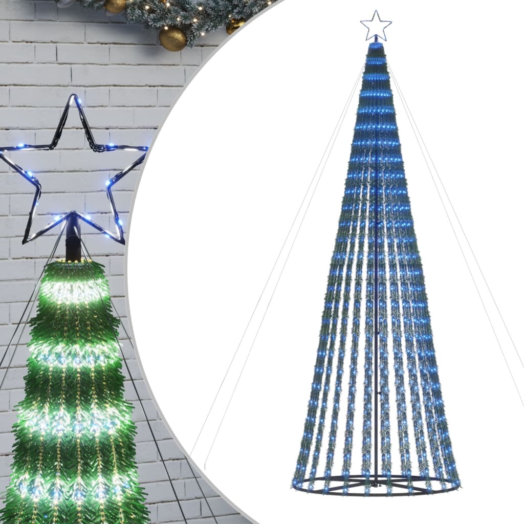 LED-kerstboom 688 LEDs 300 cm blauw is nu te koop bij PeponiXL, paradijselijk wonen!