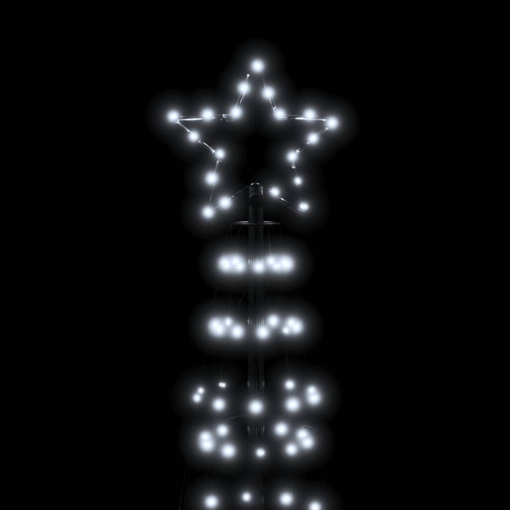 LED-kerstboom met spikes 570 LEDs koud wit 300 cm is nu te koop bij PeponiXL, paradijselijk wonen!