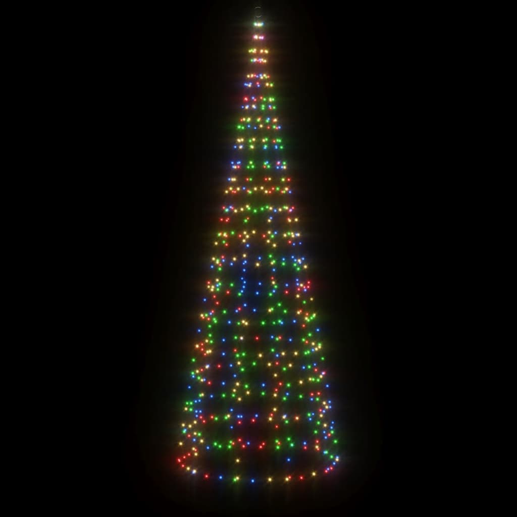 LED-kerstboom 550 LEDs kleurrijk 300 cm is nu te koop bij PeponiXL, paradijselijk wonen!