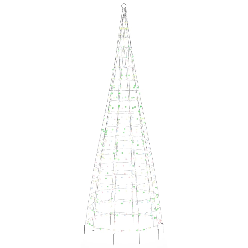 LED-kerstboom 550 LEDs kleurrijk 300 cm is nu te koop bij PeponiXL, paradijselijk wonen!