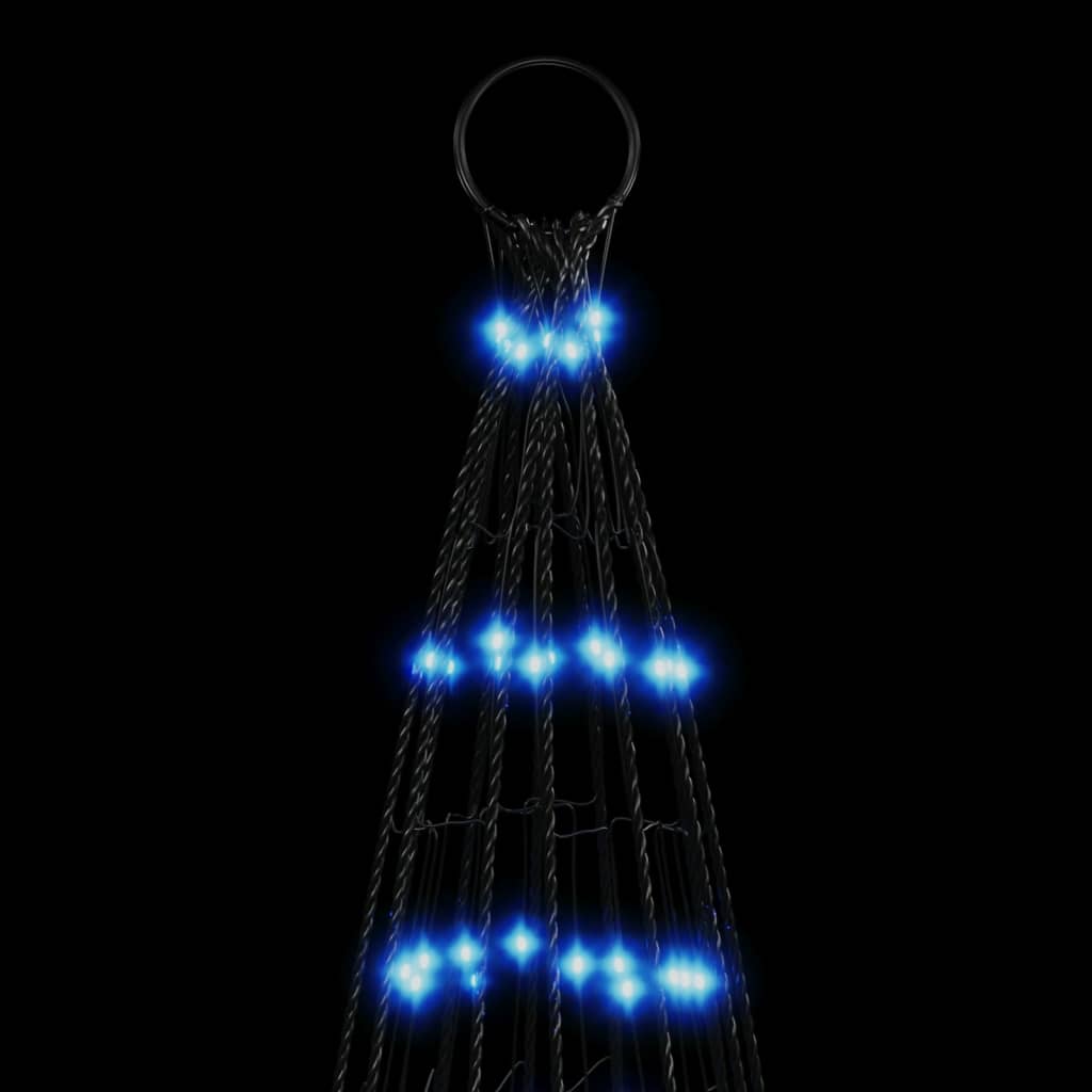 LED-kerstboom 1534 LEDs 500 cm blauw is nu te koop bij PeponiXL, paradijselijk wonen!