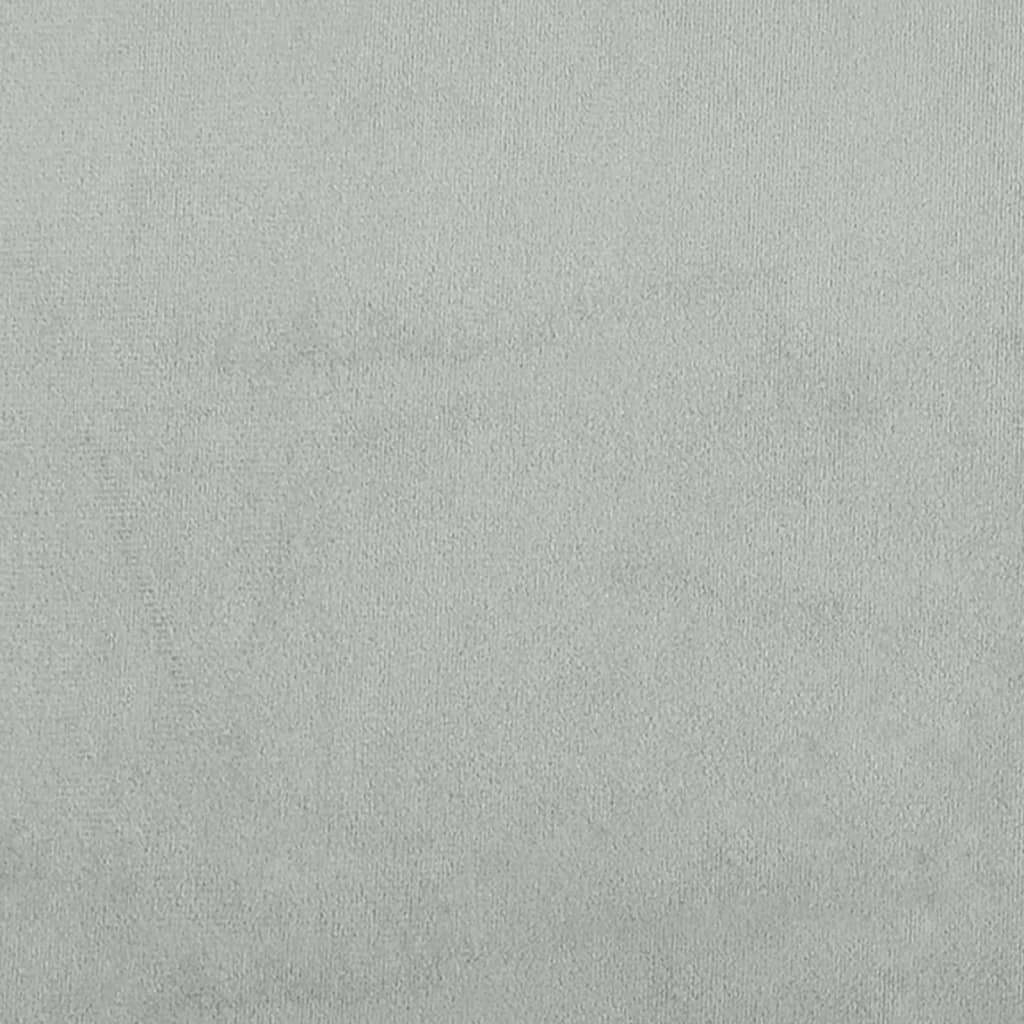 Massagestoel verstelbaar met voetensteun fluweel lichtgrijs is nu te koop bij PeponiXL, paradijselijk wonen!