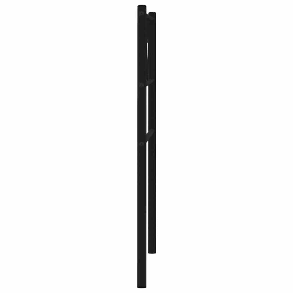Vervangend hoofdbord 107 cm metaal zwart is nu te koop bij PeponiXL, paradijselijk wonen!