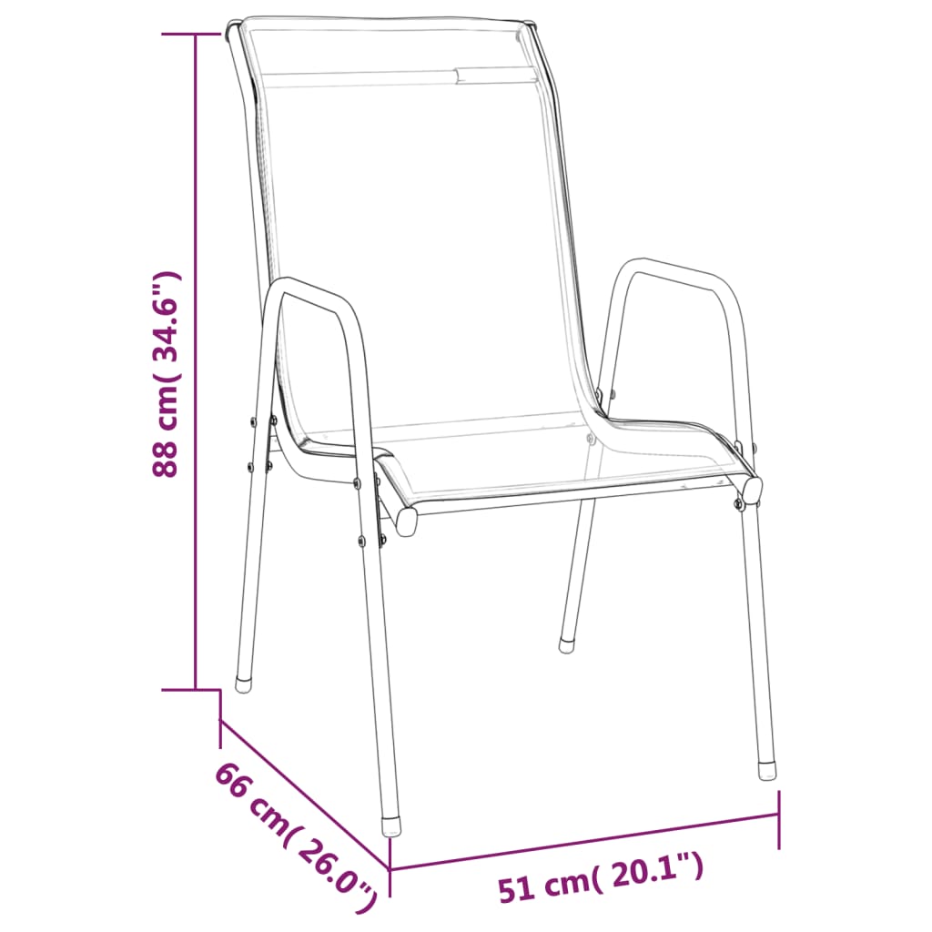 7-delige Tuinset textileen en staal zwart is nu te koop bij PeponiXL, paradijselijk wonen!