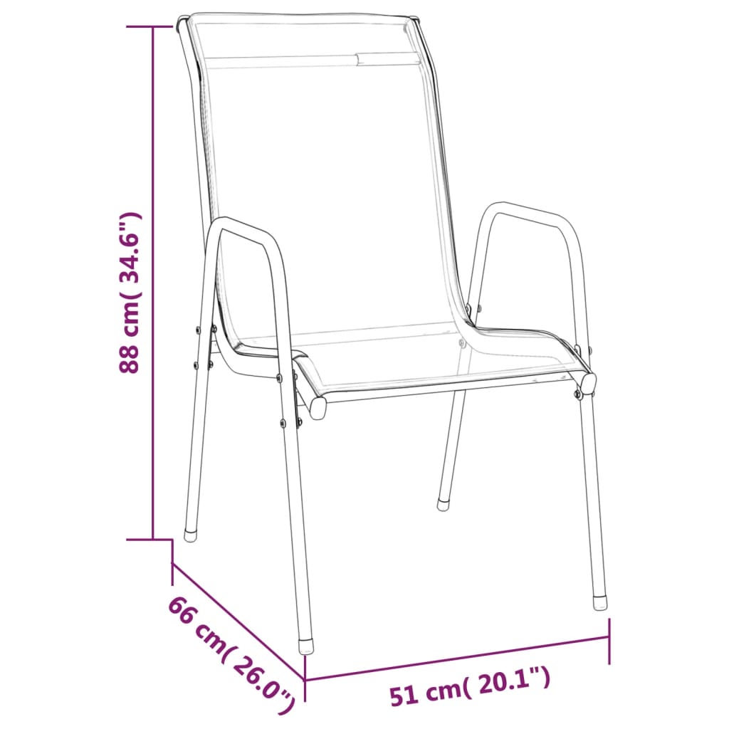 7-delige Tuinset textileen en staal zwart is nu te koop bij PeponiXL, paradijselijk wonen!