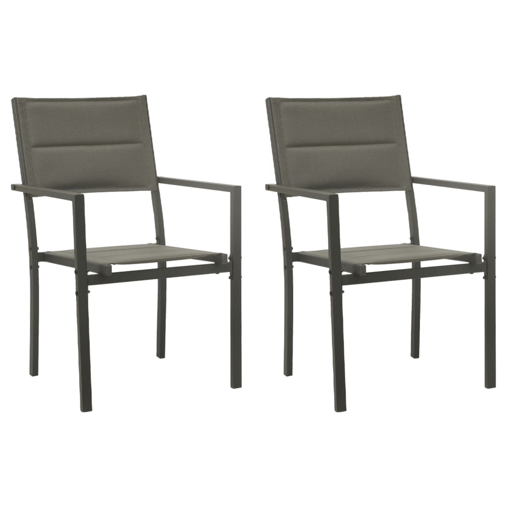 3-delige Tuinset textileen en staal zwart is nu te koop bij PeponiXL, paradijselijk wonen!