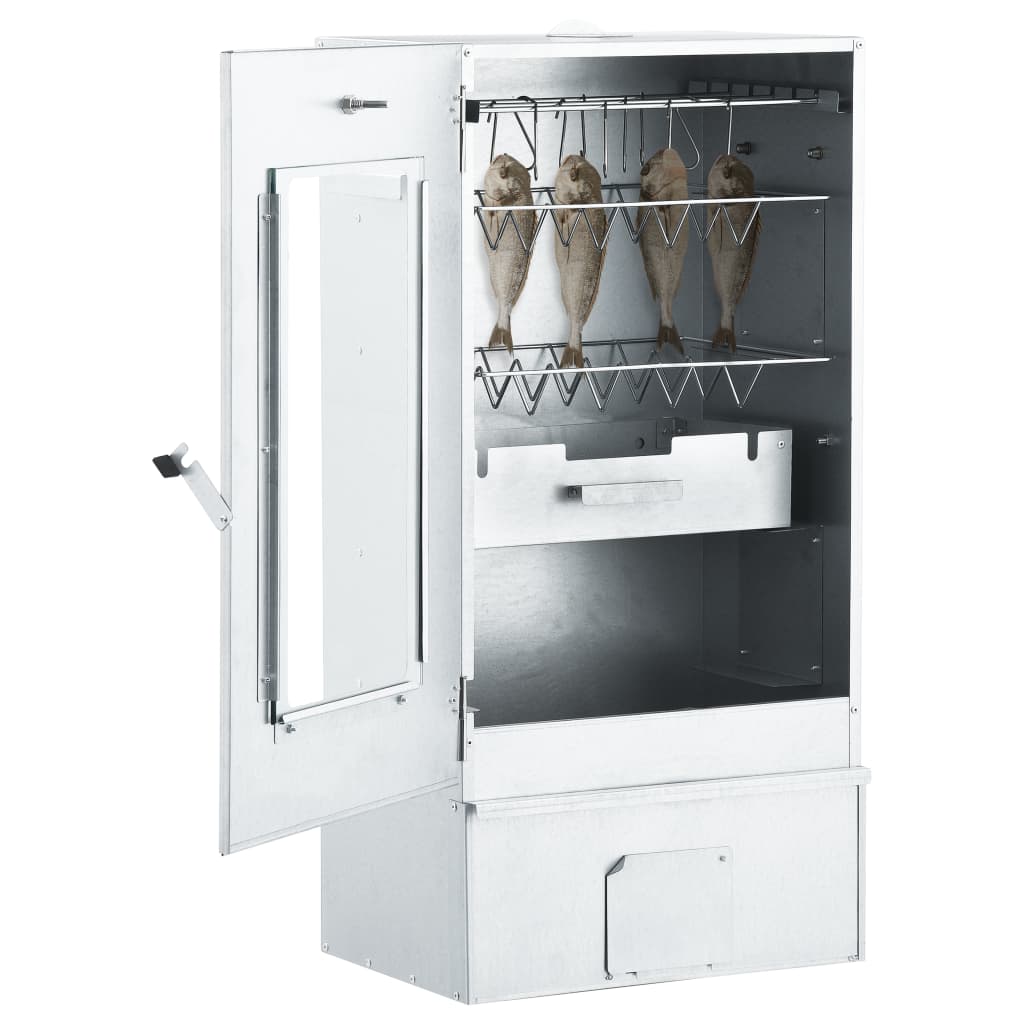 BBQ-rookoven met koude rookgenerator gegalvaniseerd staal is nu te koop bij PeponiXL, paradijselijk wonen!
