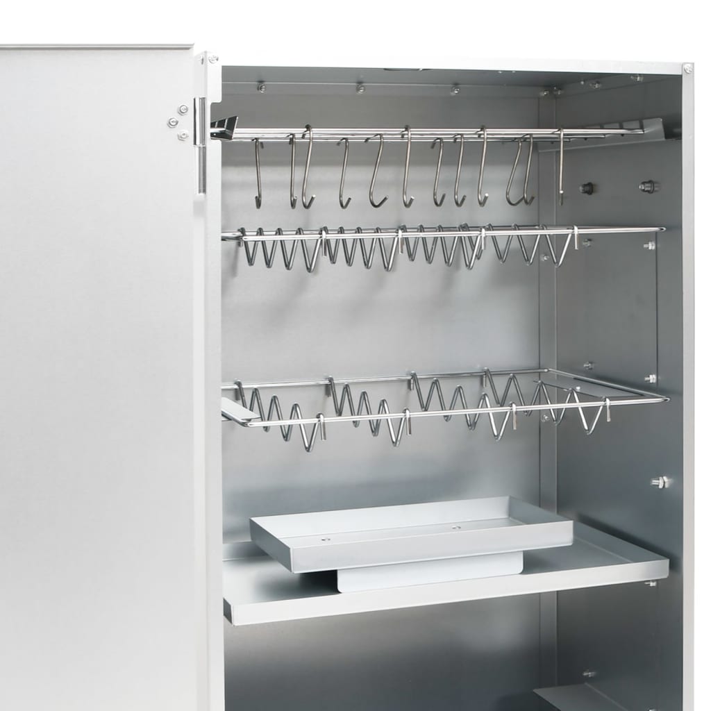 BBQ-rookoven met koude rookgenerator gegalvaniseerd staal is nu te koop bij PeponiXL, paradijselijk wonen!