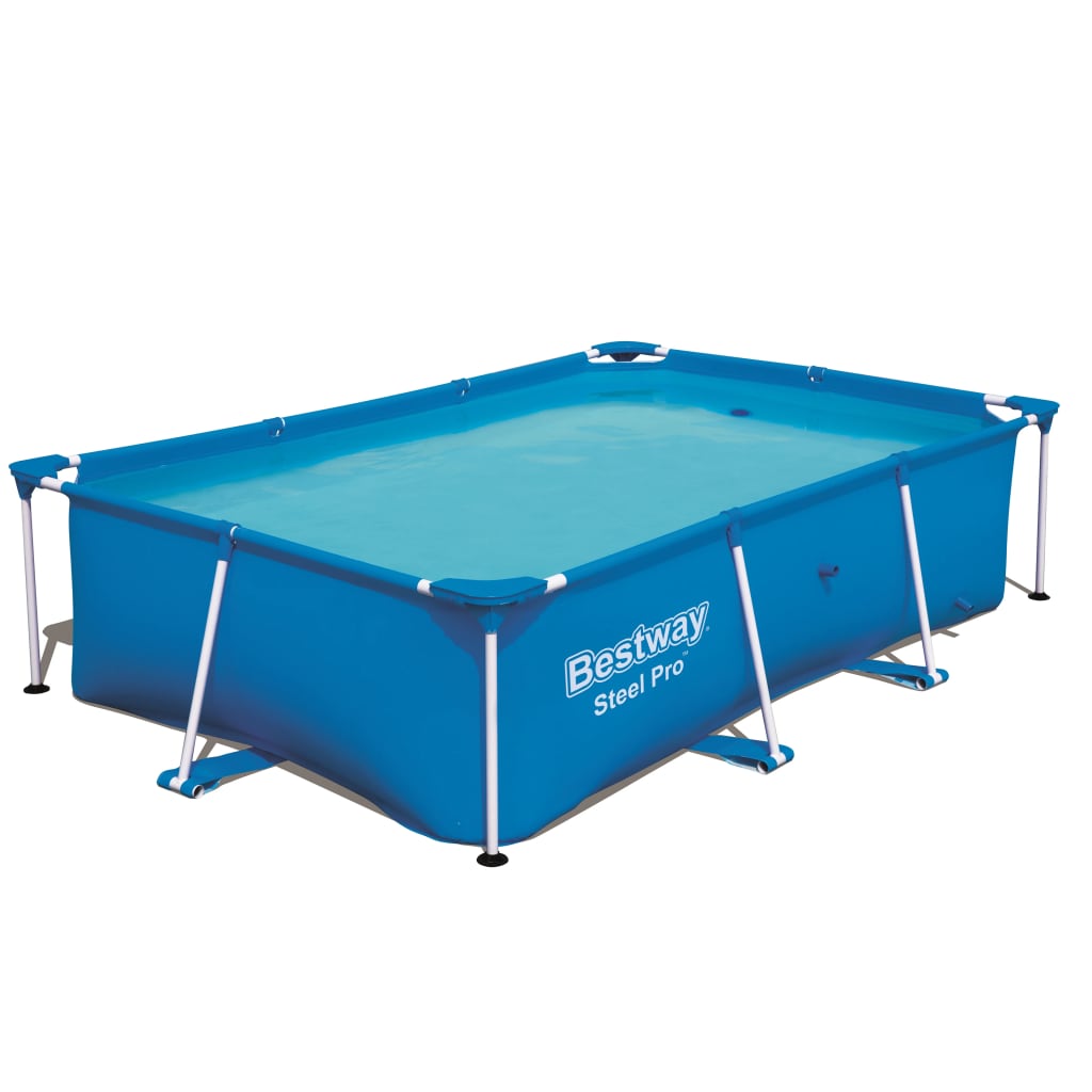 Bestway Steel Pro Zwembad met stalen frame 259x170x61 cm 56403 is nu te koop bij PeponiXL, paradijselijk wonen!