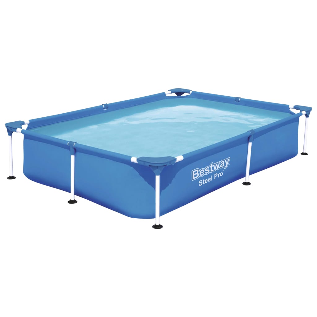 Bestway Steel Pro Zwembad 221x150x43 cm is nu te koop bij PeponiXL, paradijselijk wonen!