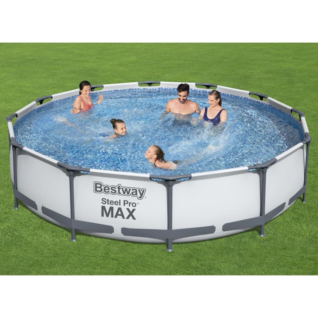 Bestway Steel Pro MAX Zwembadset 366x76 cm is nu te koop bij PeponiXL, paradijselijk wonen!