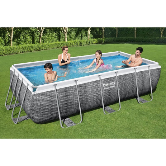 Bestway Power Steel Zwembadset 404x201x100 cm is nu te koop bij PeponiXL, paradijselijk wonen!