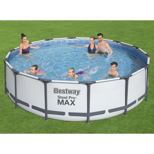 Bestway Steel Pro MAX Zwembadset 427x107 cm is nu te koop bij PeponiXL, paradijselijk wonen!