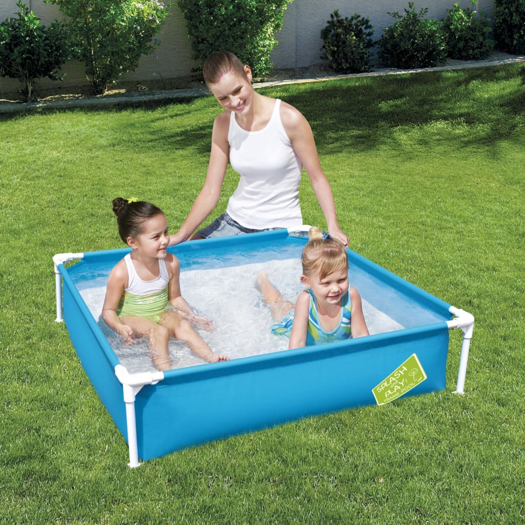 Bestway My First Frame Pool Zwembad 122x122x30,5 cm is nu te koop bij PeponiXL, paradijselijk wonen!