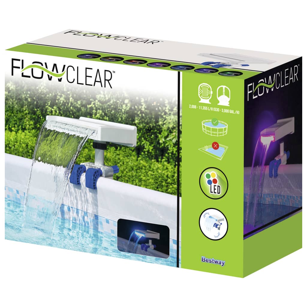 Bestway Flowclear Waterval LED rustgevend is nu te koop bij PeponiXL, paradijselijk wonen!