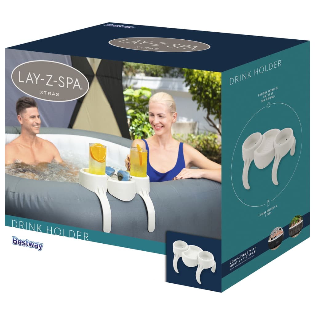 Bestway Lay-Z-Spa Bekerhouder is nu te koop bij PeponiXL, paradijselijk wonen!