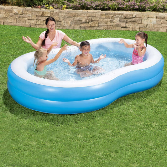 Bestway Familiezwembad Big Lagoon 262x157x46 cm is nu te koop bij PeponiXL, paradijselijk wonen!