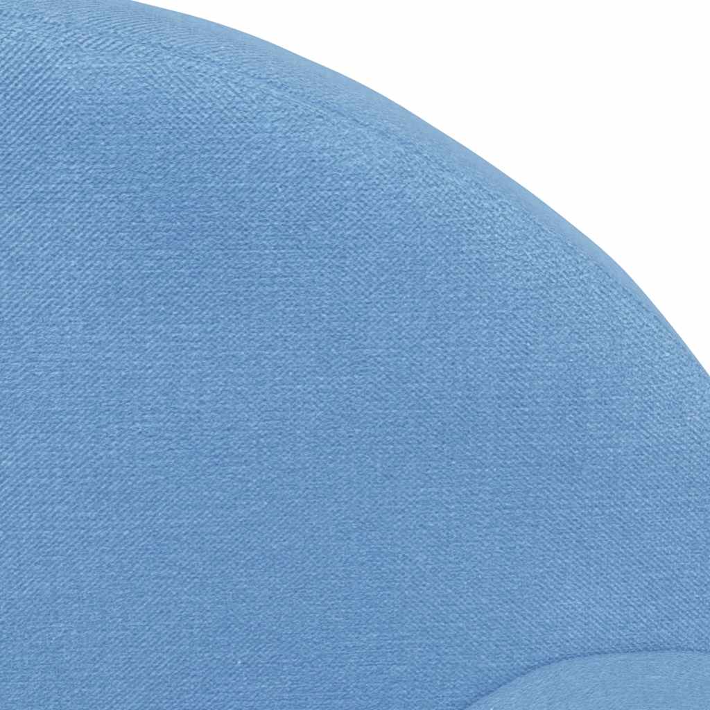 Kinderbank zacht pluche blauw is nu te koop bij PeponiXL, paradijselijk wonen!