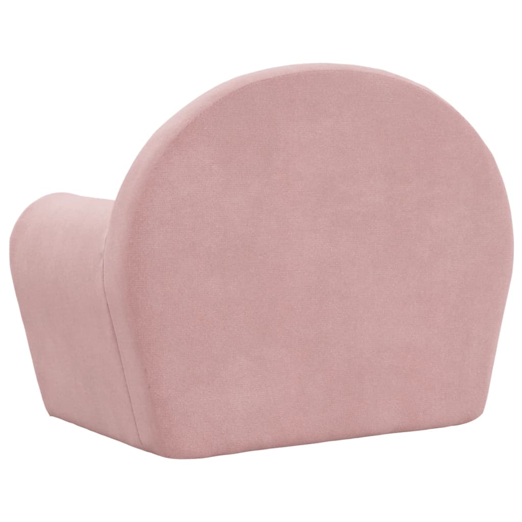 Kinderbank Roze Zacht Pluche is nu te koop bij PeponiXL, paradijselijk wonen!