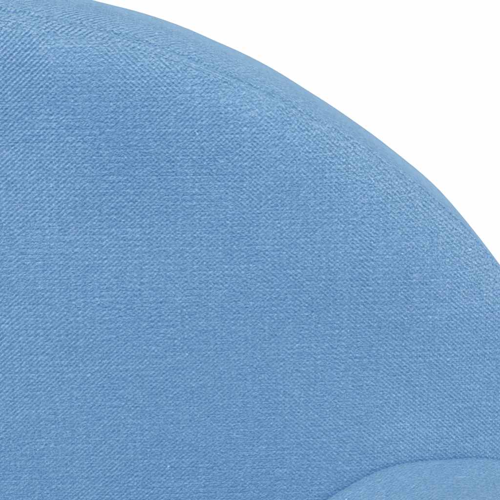 Kinderbank 2-zits zacht pluche blauw is nu te koop bij PeponiXL, paradijselijk wonen!