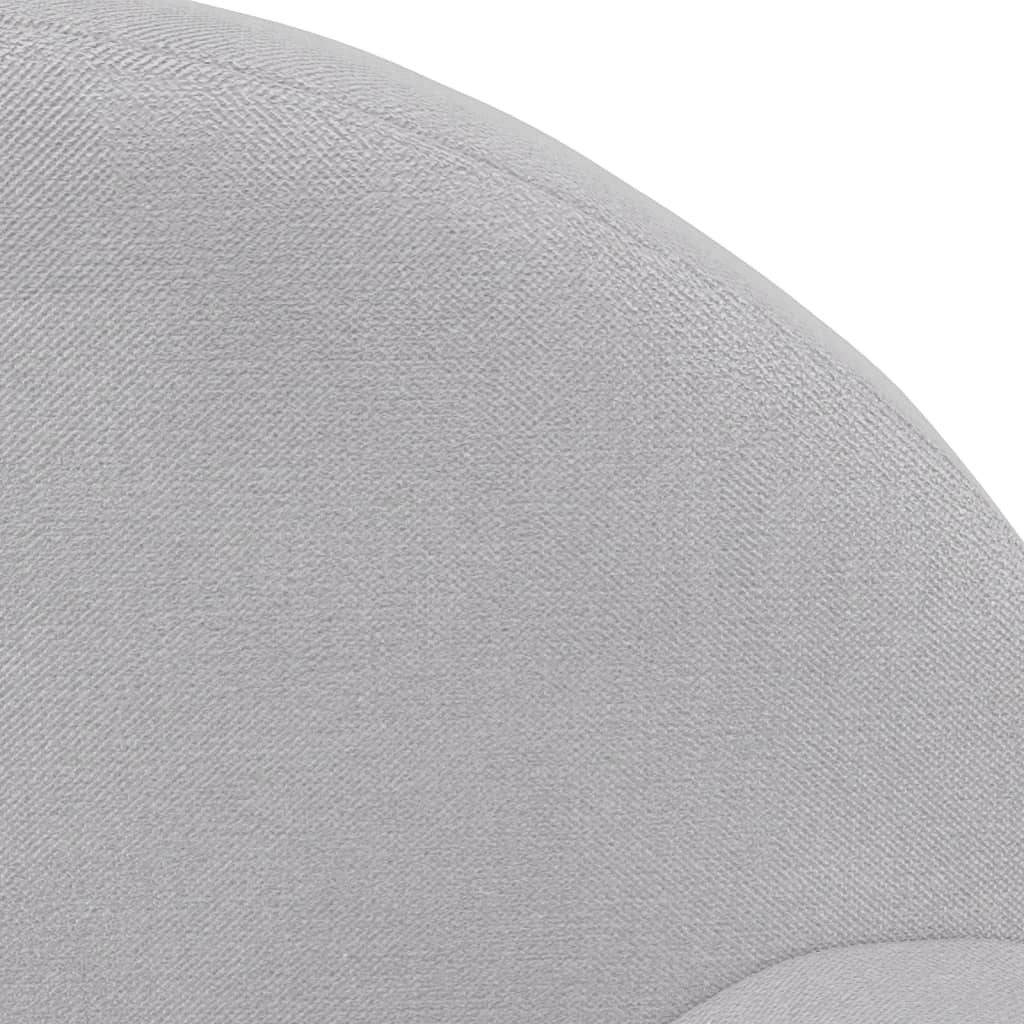 Kinderslaapbank zacht pluche lichtgrijs is nu te koop bij PeponiXL, paradijselijk wonen!