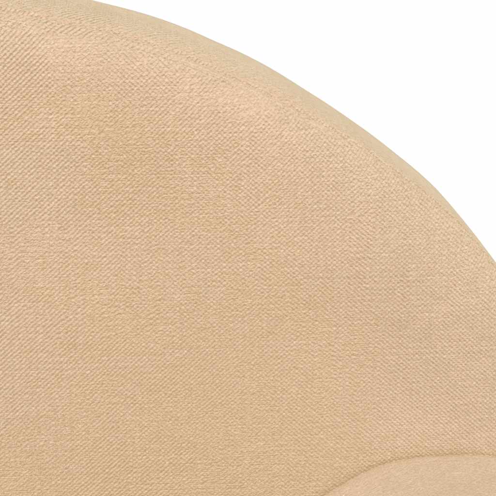 Kinderslaapbank zacht pluche crèmekleurig is nu te koop bij PeponiXL, paradijselijk wonen!