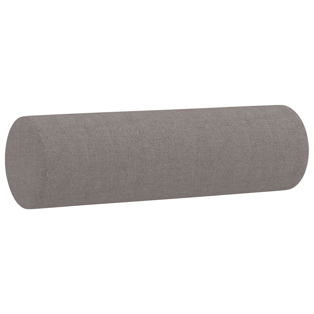 Tweezitsbank met sierkussens 120 cm stof taupe is nu te koop bij PeponiXL, paradijselijk wonen!