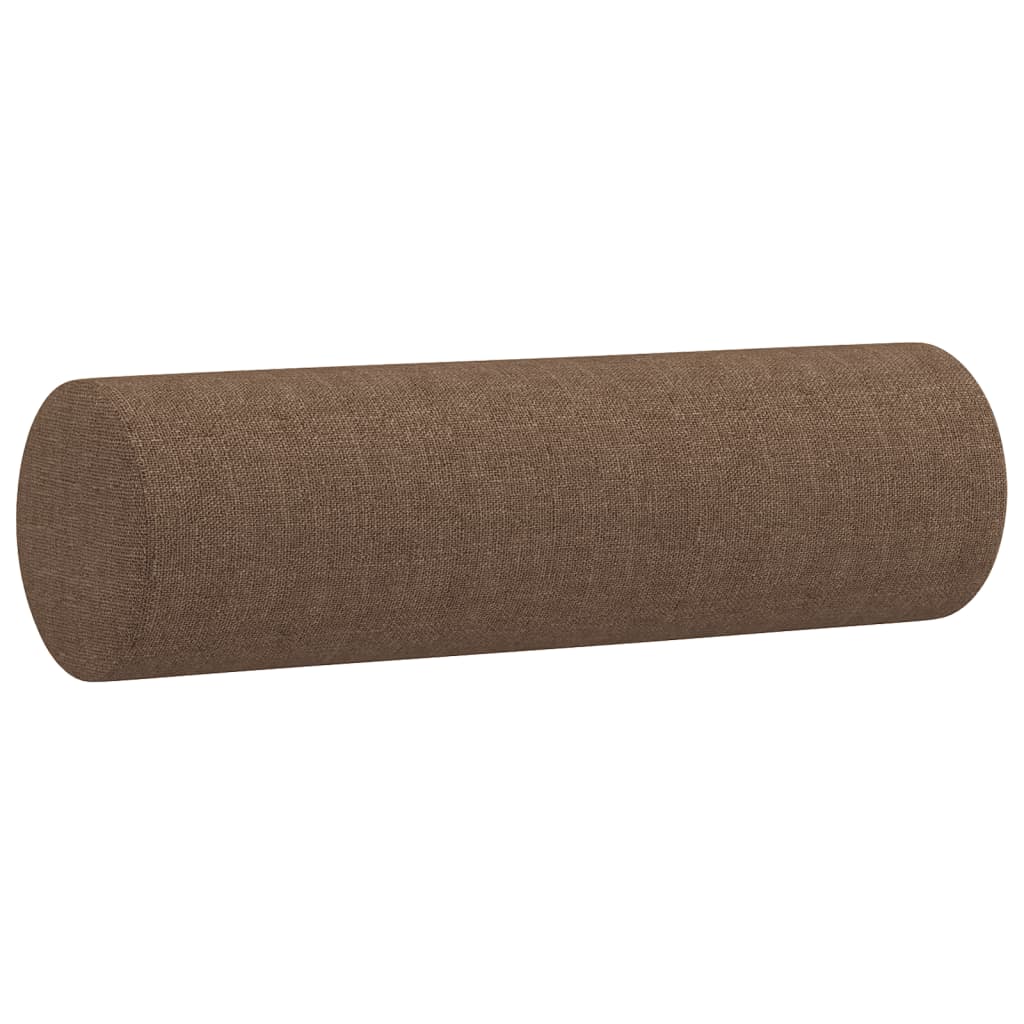 Tweezitsbank met sierkussens 120 cm stof bruin is nu te koop bij PeponiXL, paradijselijk wonen!