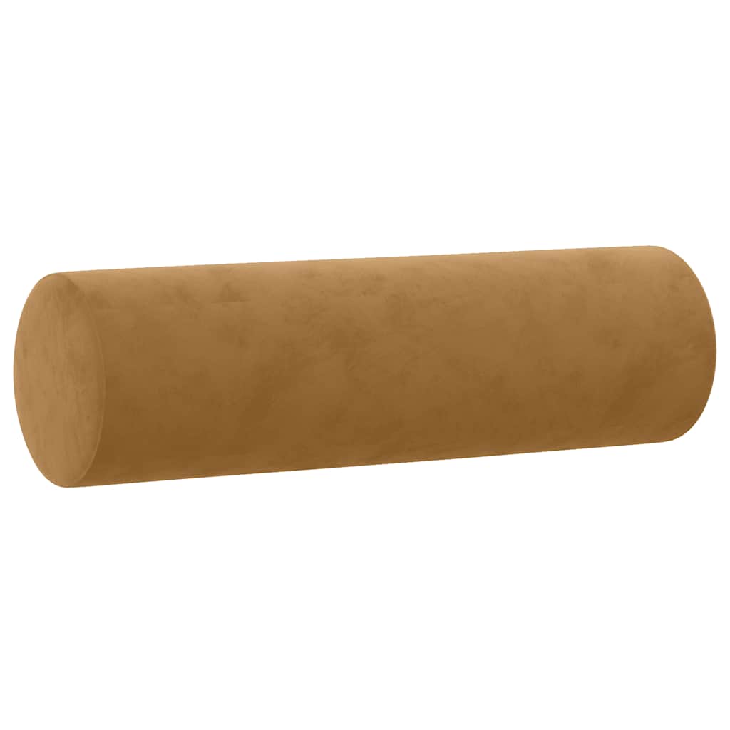 Tweezitsbank met sierkussens 140 cm fluweel bruin is nu te koop bij PeponiXL, paradijselijk wonen!
