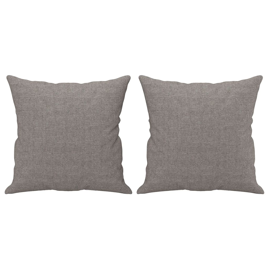 Driezitsbank met sierkussens 180 cm stof taupe is nu te koop bij PeponiXL, paradijselijk wonen!