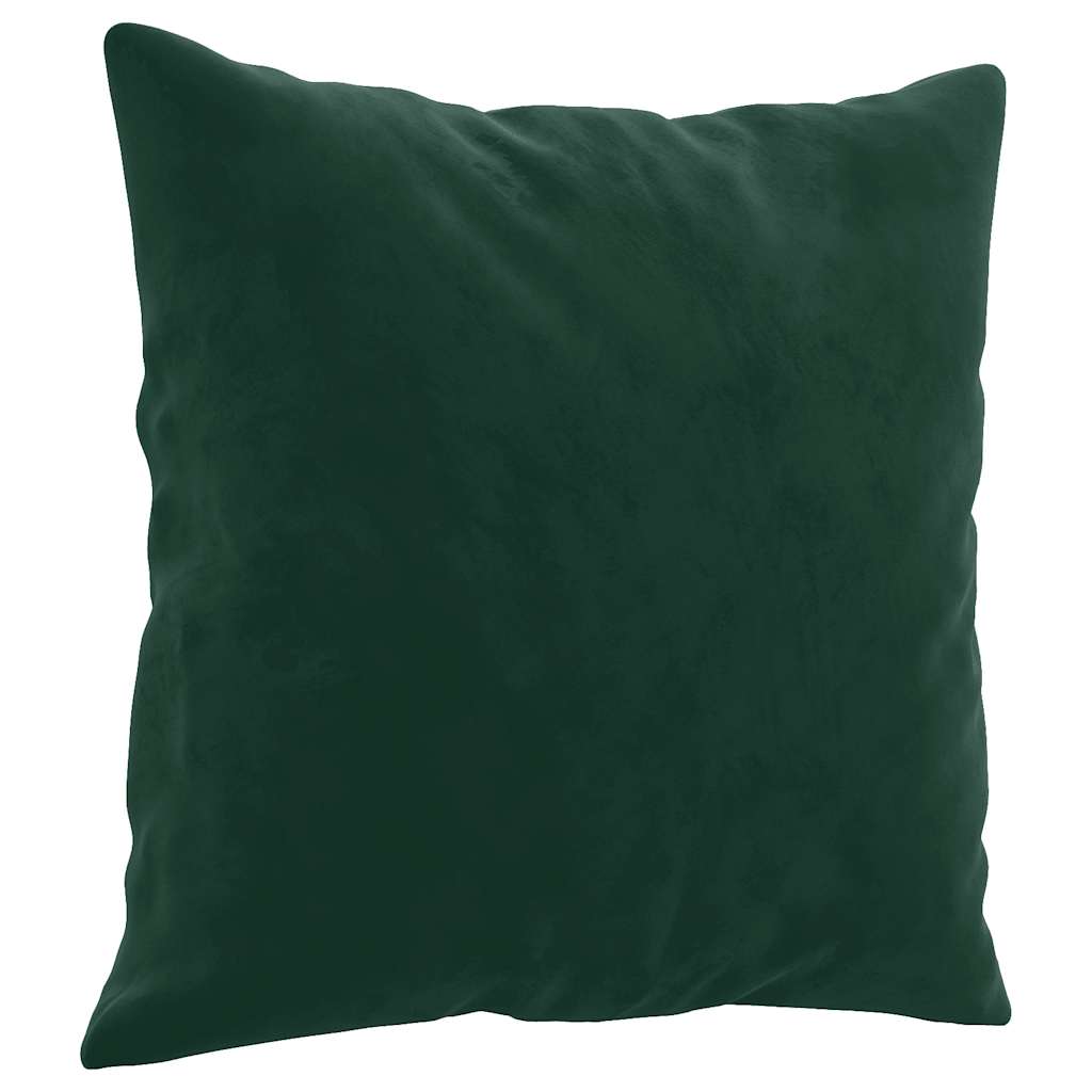 Tweezitsbank met sierkussens 120 cm fluweel donkergroen is nu te koop bij PeponiXL, paradijselijk wonen!