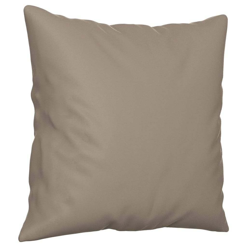 Tweezitsbank met kussens 120 cm microvezelstof taupe is nu te koop bij PeponiXL, paradijselijk wonen!