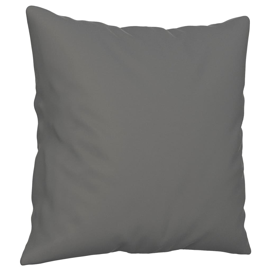 Tweezitsbank met kussens 140 cm microvezelstof donkergrijs is nu te koop bij PeponiXL, paradijselijk wonen!