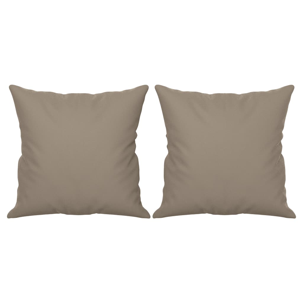 Driezitsbank met kussens 180 cm microvezelstof taupe is nu te koop bij PeponiXL, paradijselijk wonen!