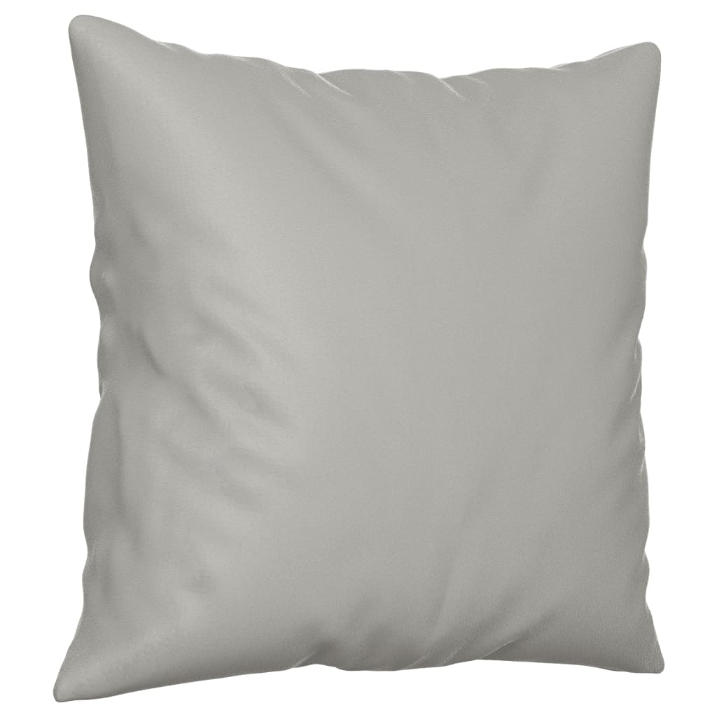 Driezitsbank met kussens 180 cm microvezelstof lichtgrijs is nu te koop bij PeponiXL, paradijselijk wonen!