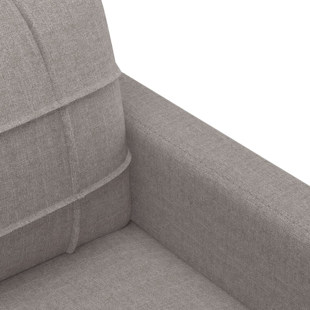 3-delige Loungeset met kussens stof taupe is nu te koop bij PeponiXL, paradijselijk wonen!