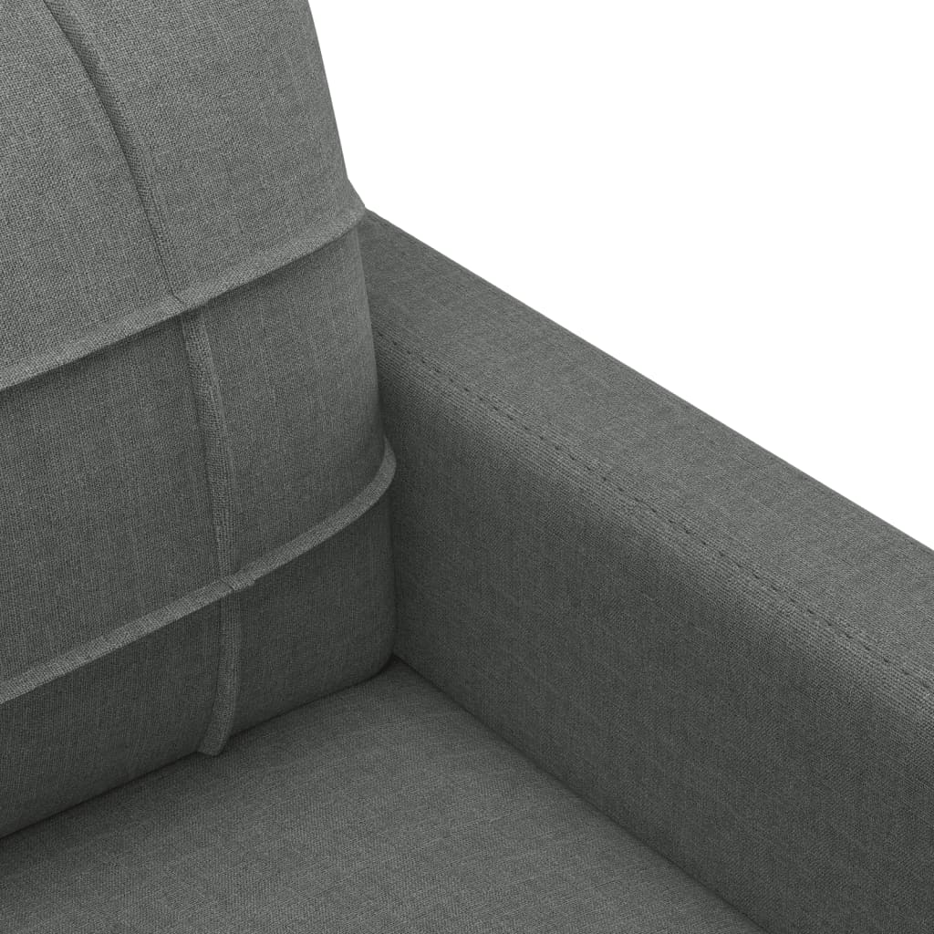 4-delige Loungeset met kussens stof donkergrijs is nu te koop bij PeponiXL, paradijselijk wonen!