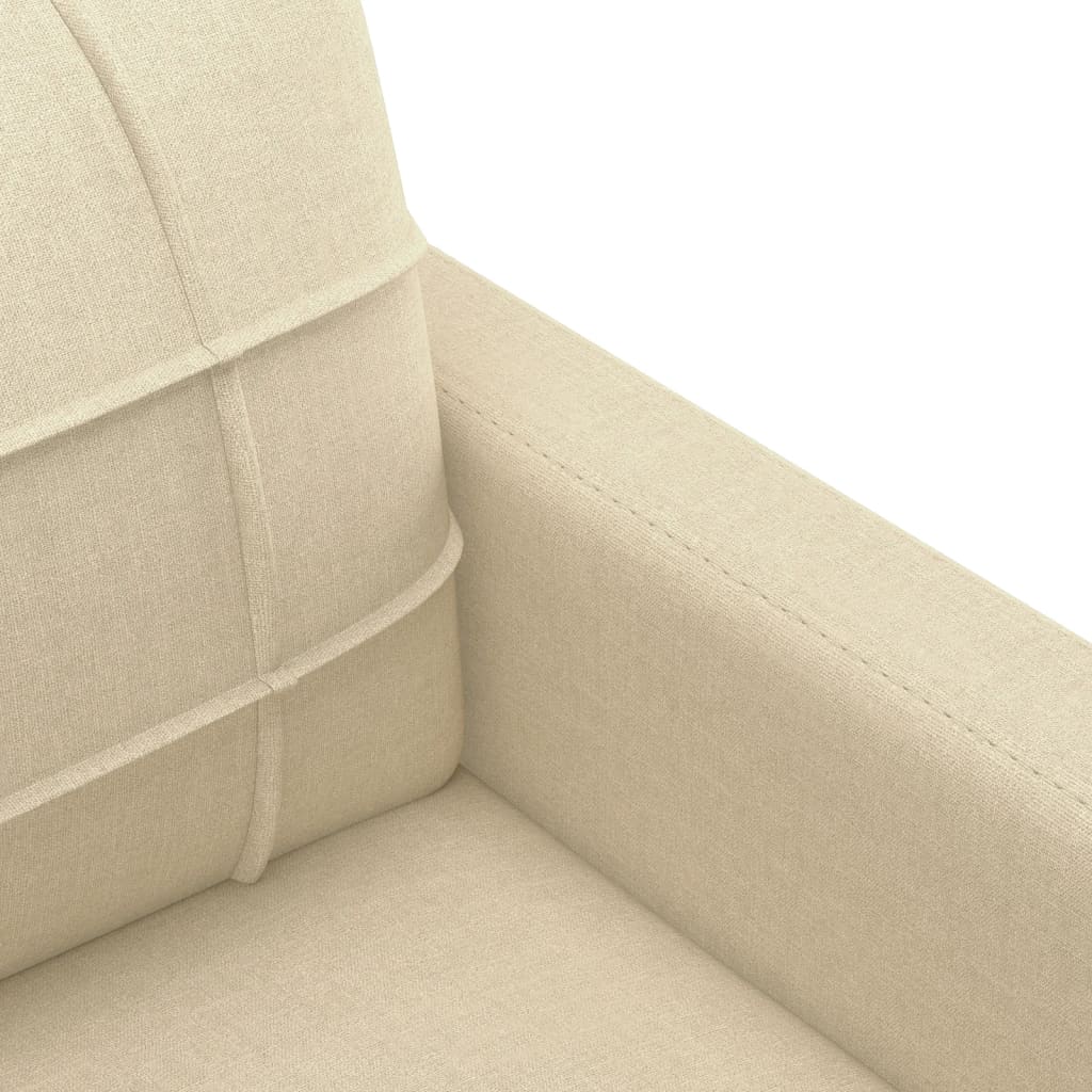 4-delige Loungeset met kussens stof crèmekleurig is nu te koop bij PeponiXL, paradijselijk wonen!
