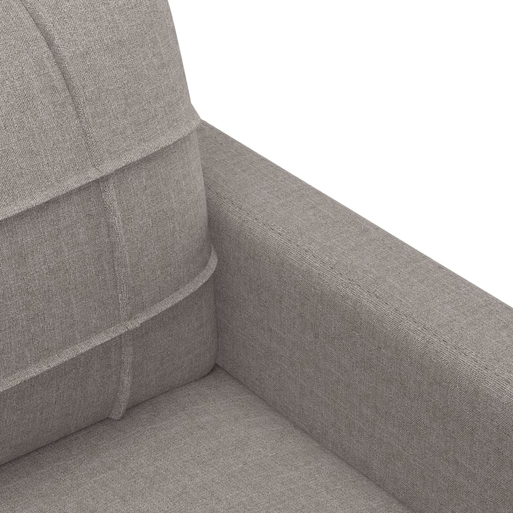 4-delige Loungeset met kussens stof taupe is nu te koop bij PeponiXL, paradijselijk wonen!