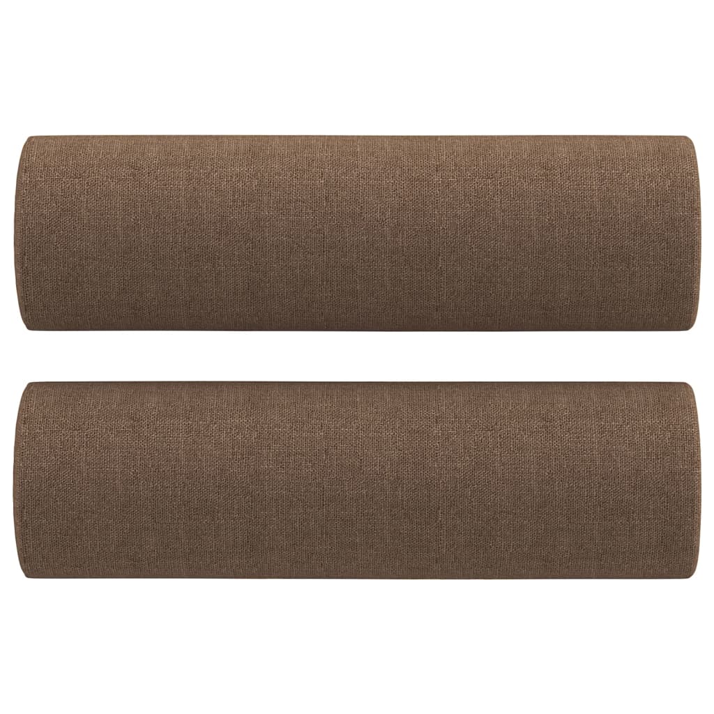 3-delige Loungeset met kussens stof bruin is nu te koop bij PeponiXL, paradijselijk wonen!