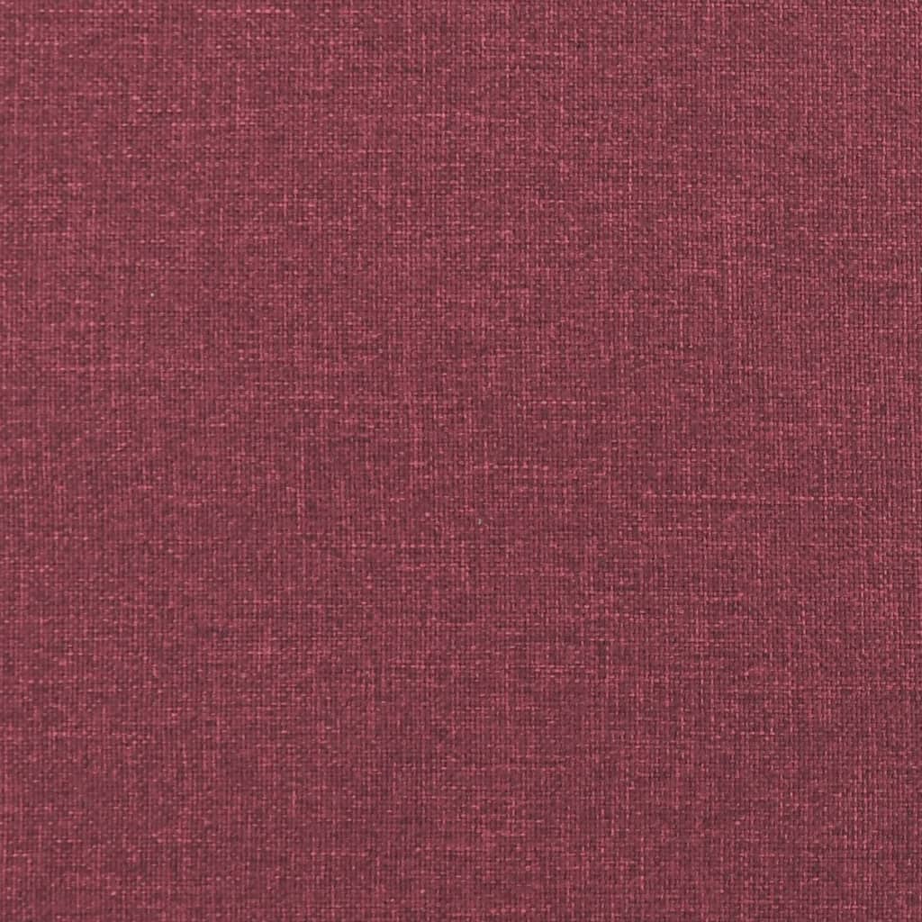 3-delige Loungeset met kussens stof wijnrood is nu te koop bij PeponiXL, paradijselijk wonen!